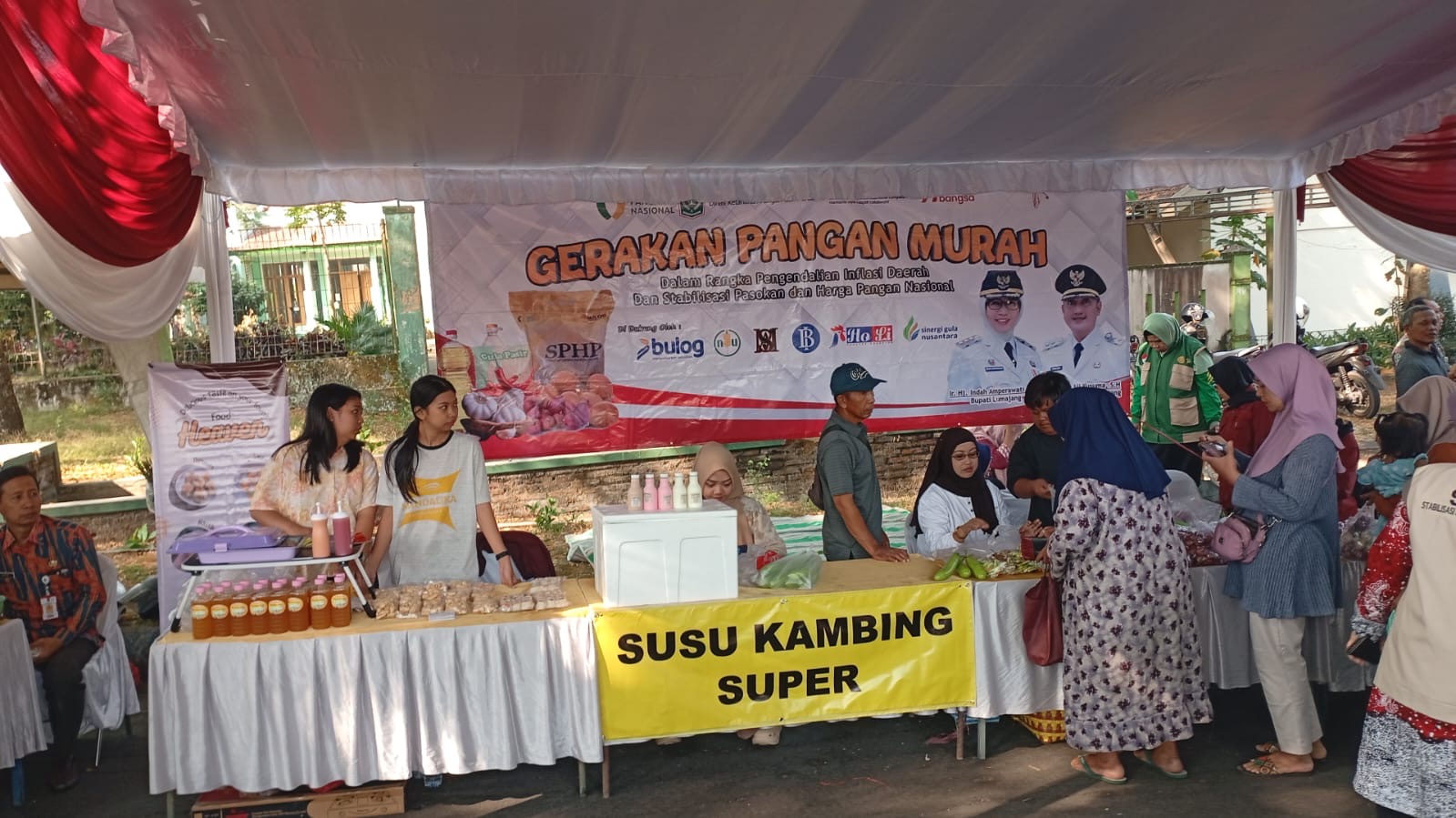 Giat Pemantauan Gerakan Pangan Murah di KWT Wonorejo