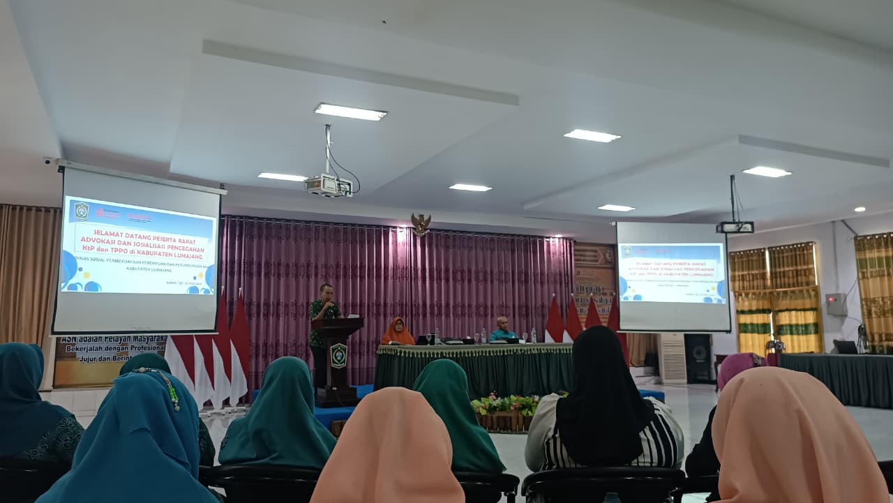 Rapat Advokasi dan Sosialisasi Pencegahan KTP dan TPPO di BKPSDM Kabupaten Lumajang
