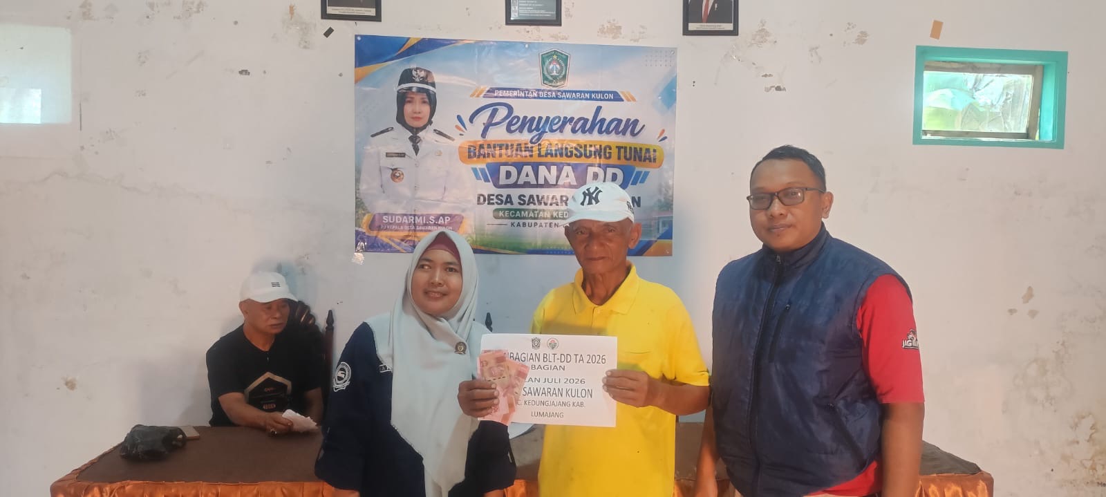 Pemerintah Desa Sawaran Kulon Salurkan BLT Dana Desa Alokasi Bulan Juni dan Juli 2026