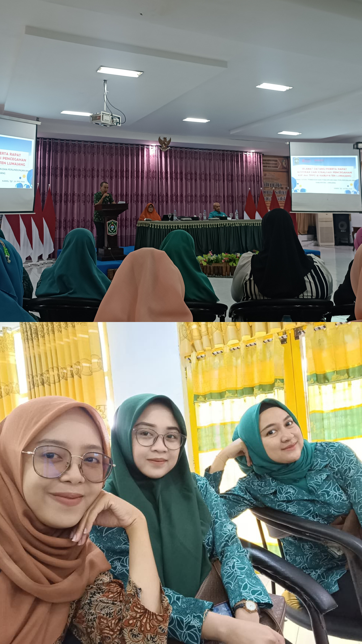 Rapat Advokasi dan Sosialisasi Pencegahan KTP dan TPPO di BKPSDM Kabupaten Lumajang