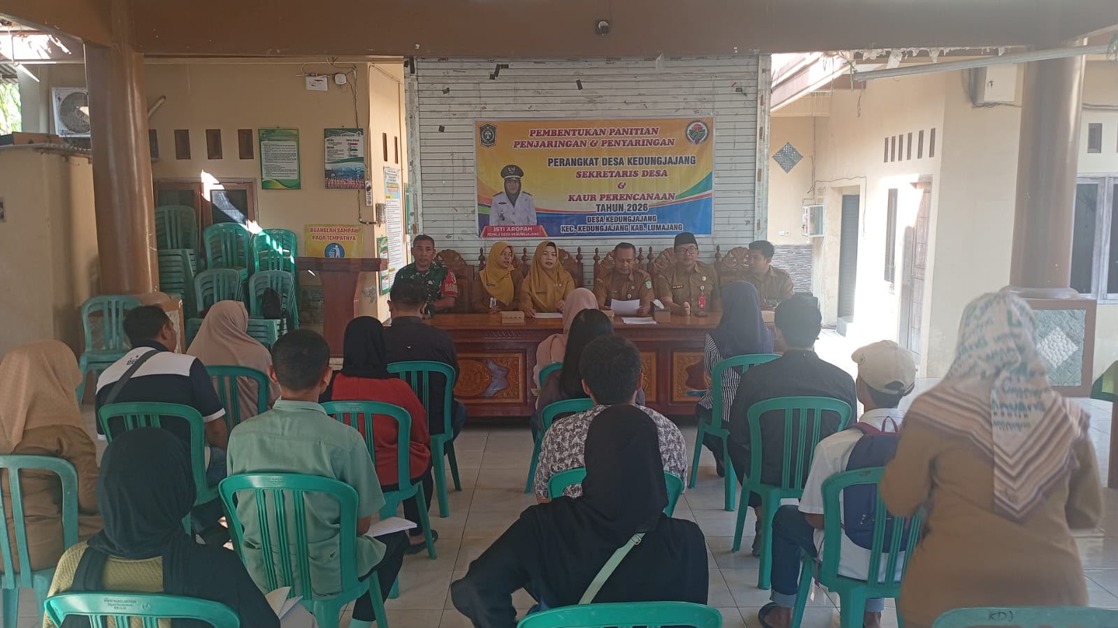 Verifikasi Berkas Calon Perangkat Desa Kedungjajang, 10 Peserta Ikuti Seleksi