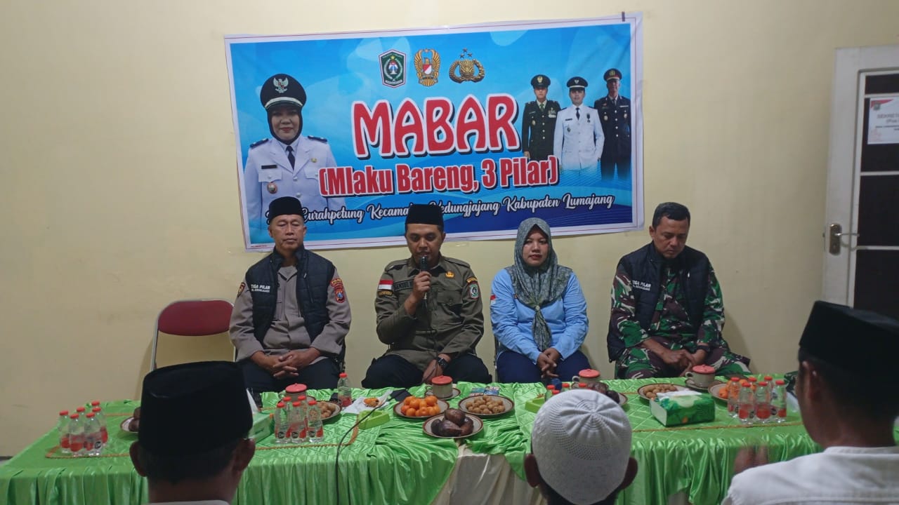 KECAMATAN KEDUNGJAJANG GELAR KEGIATAN “MLAKU BARENG (MABAR) 3 PILAR” DI 12 DESA
