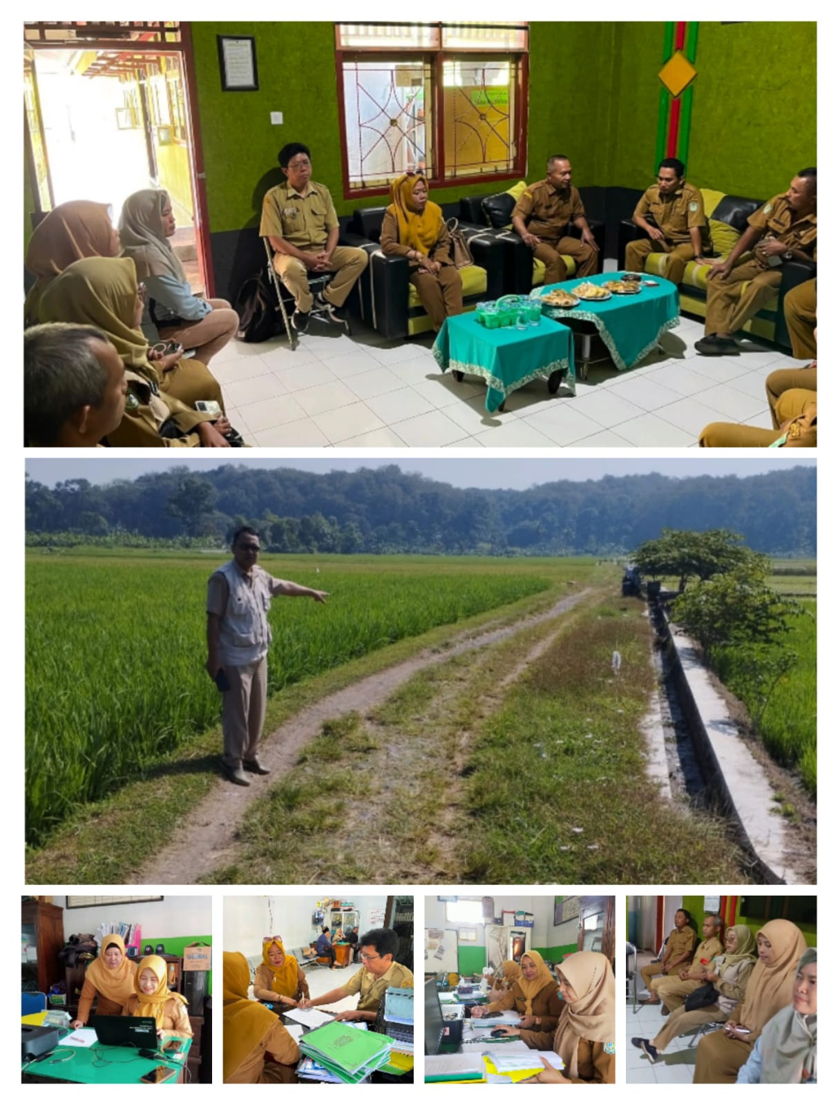 MONITORING DAN EVALUASI TERPADU KECAMATAN KEDUNGJAJANG DI DESA UMBUL DAN DESA WONOREJO, PERKUAT TERT