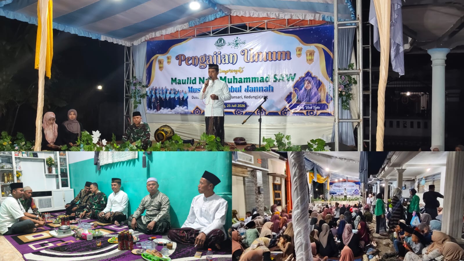 Camat Kedungjajang dan Ning Umi Laila Hadir di Pengajian Akbar Pandansari