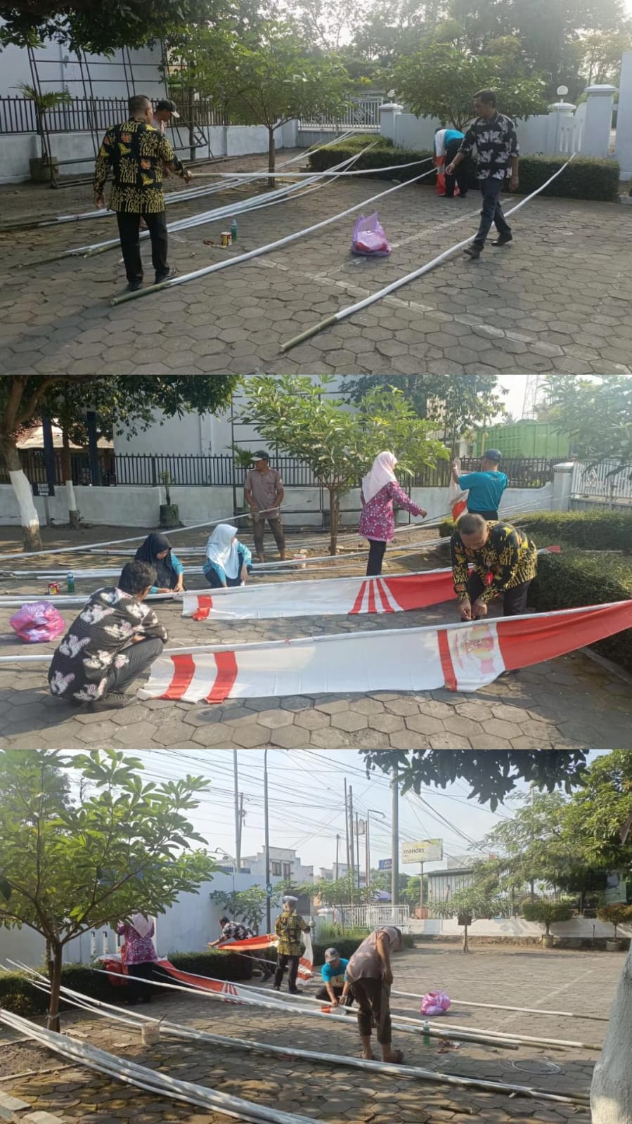 Kesekretariatan Kecamatan Kedungjajang Mulai Matangkan Persiapan HUT Ke-81 Kemerdekaan RI