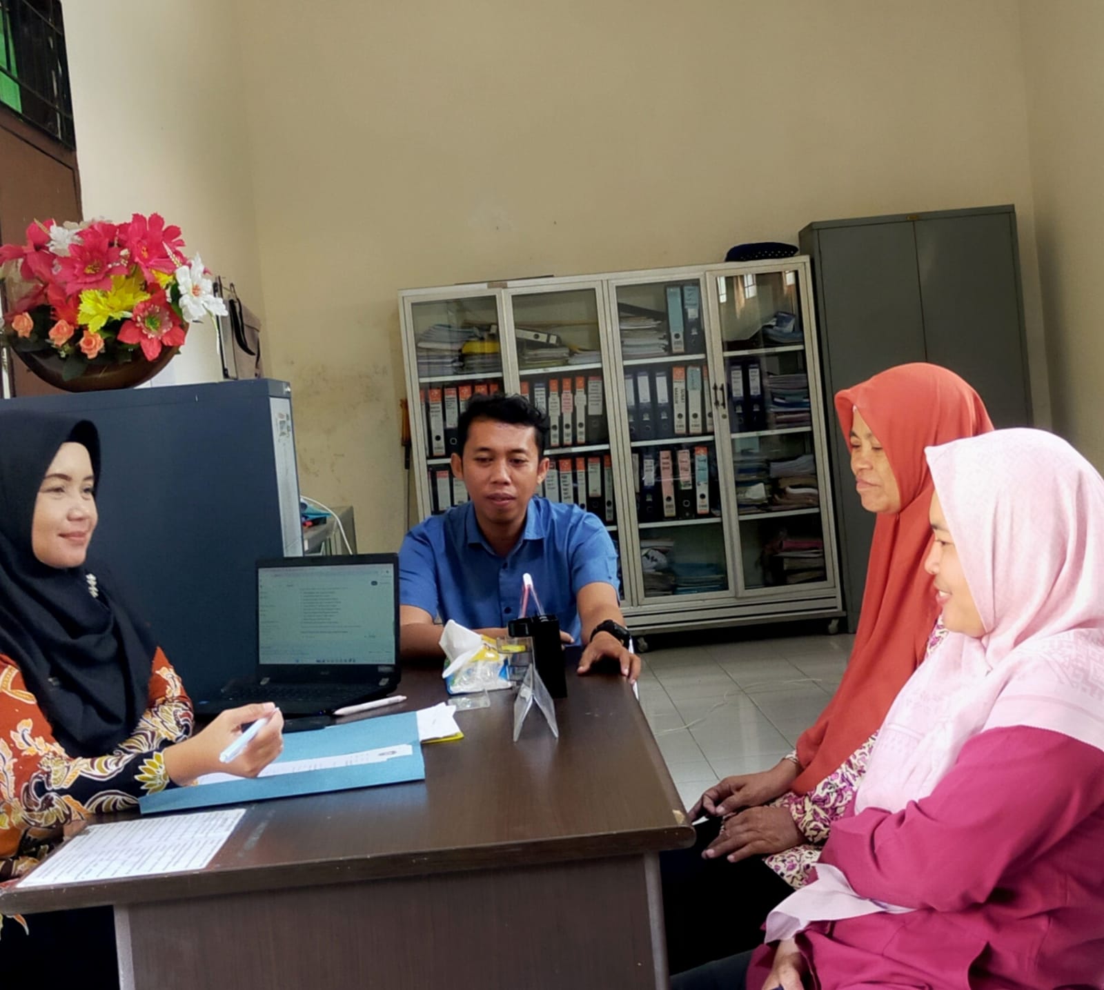 PD dan PLD Koordinasikan Pengajuan Dana Desa Tahap II kepada Kasi Pemerintahan