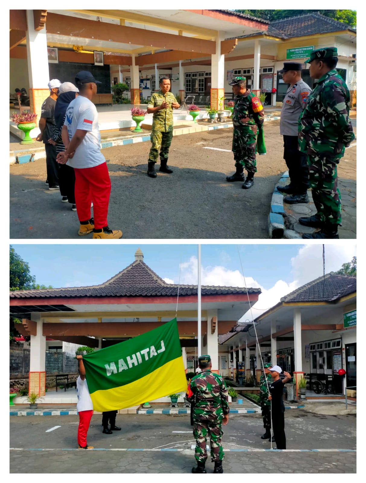 Danposramil Kedungjajang Berikan Arahan kepada Calon Anggota Paskibraka dalam Kegiatan Pembinaan