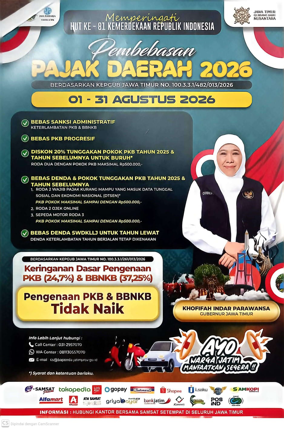 Sub Bagian Umum dan Kepegawaian besera staf Kecamatan Kedungjajang Menerima Kunjungan Kantor Pajak
