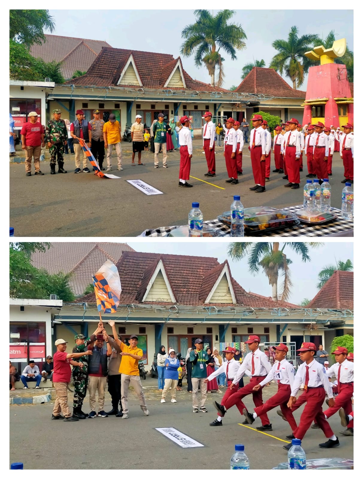Gerak Jalan dan PBB Meriahkan HUT RI di Kedungjajang