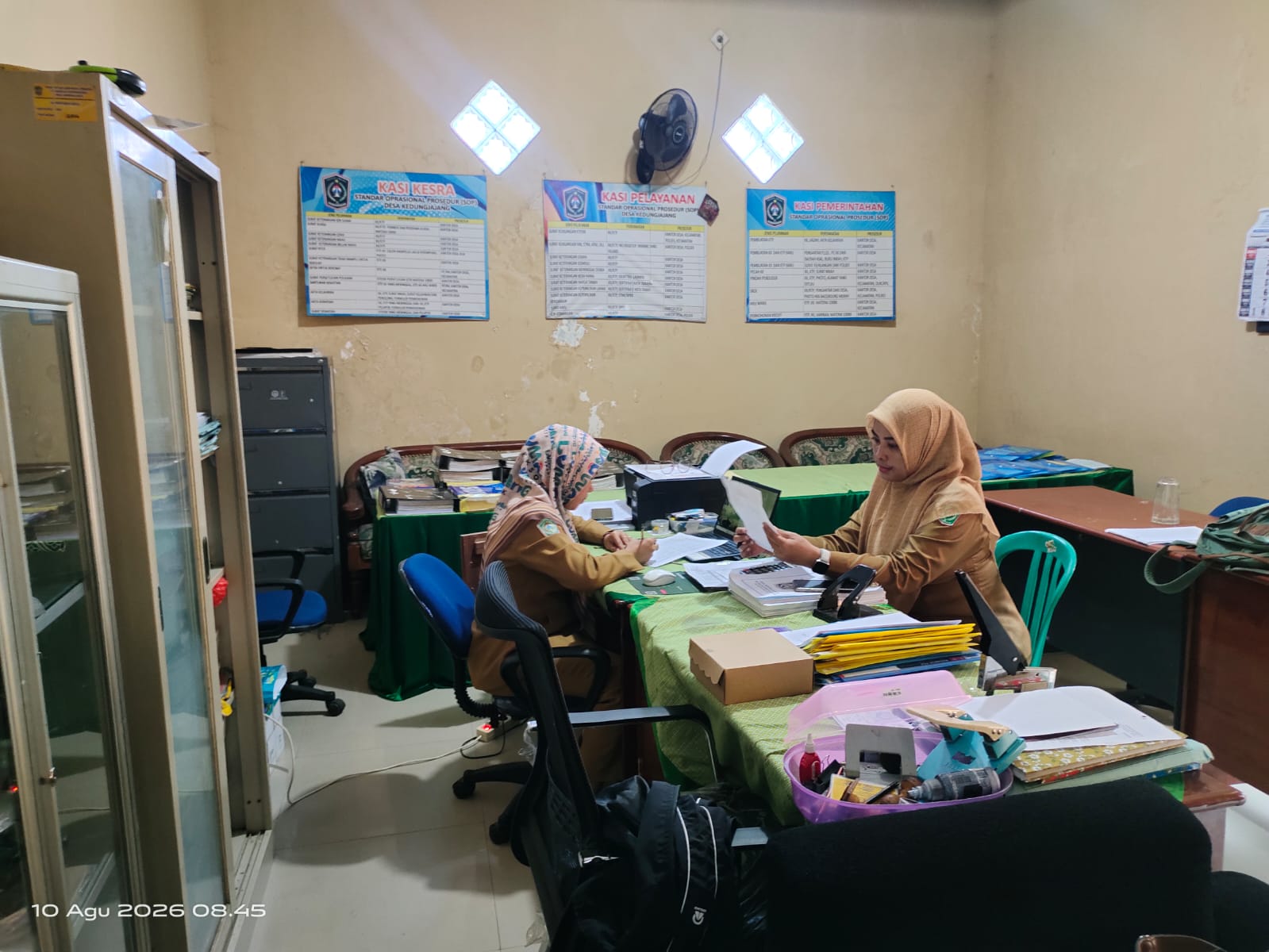 Panwascam Laksanakan Verifikasi Dokumen Penjaringan dan Penyaringan Perangkat Desa Kedungjajang