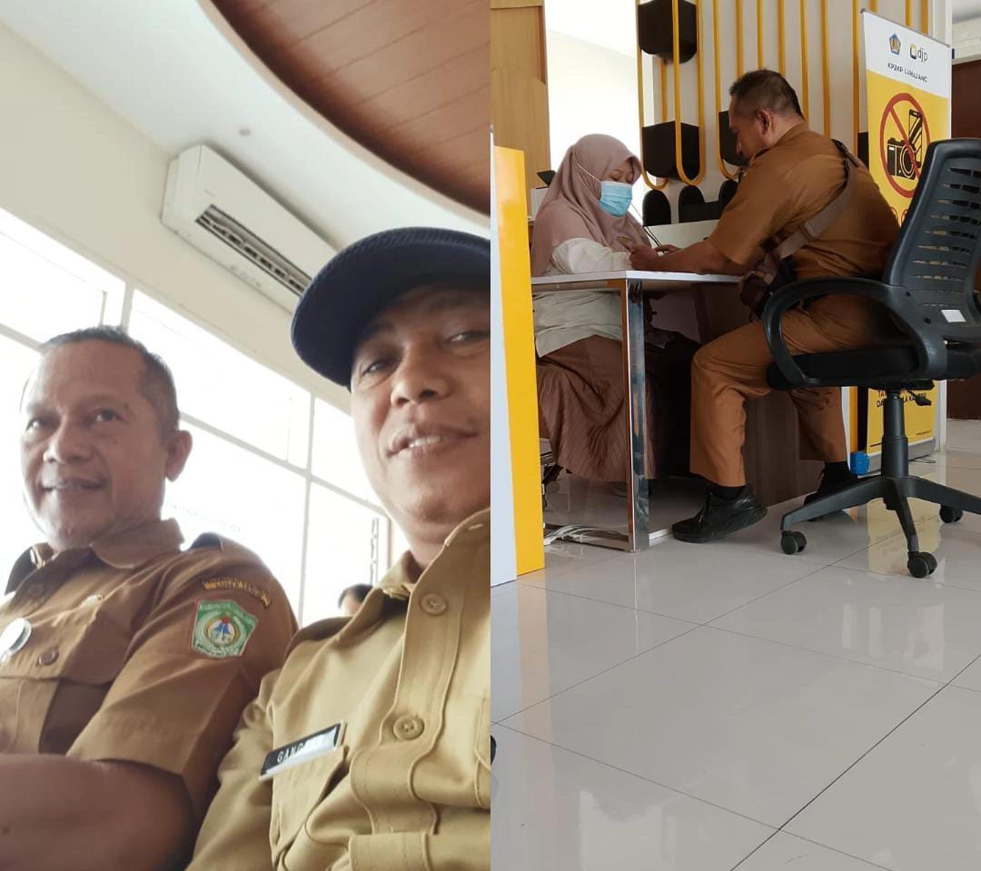 Sekretaris Kecamatan Kedungjajang Melaksanakan Pelaporan SPT Tahunan