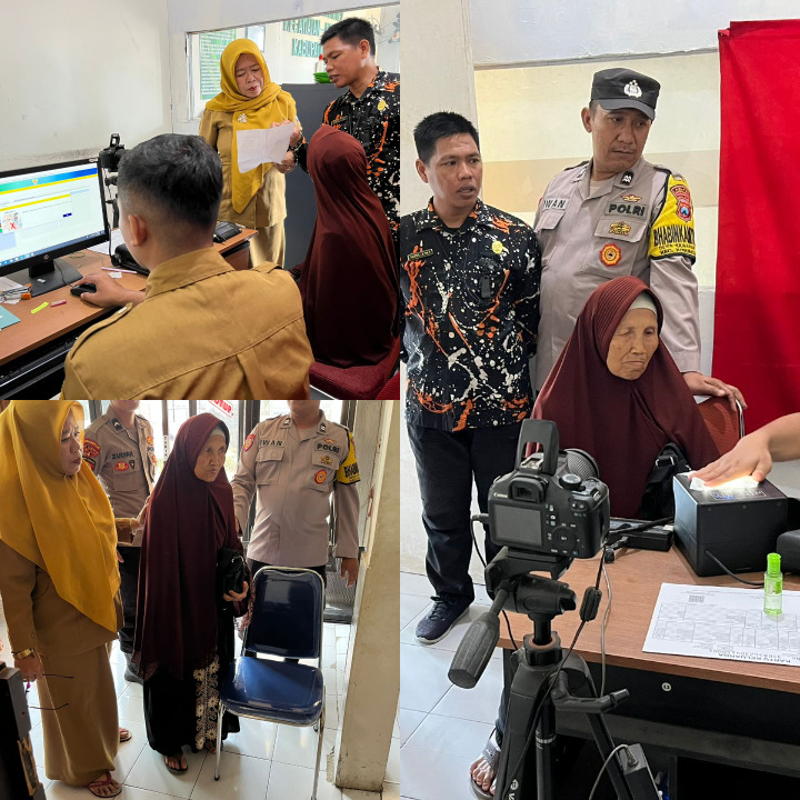 Pelayanan Umum Kecamatan Kedungjajang Bantu Identifikasi Nenek yang Linglung Tanpa Identitas